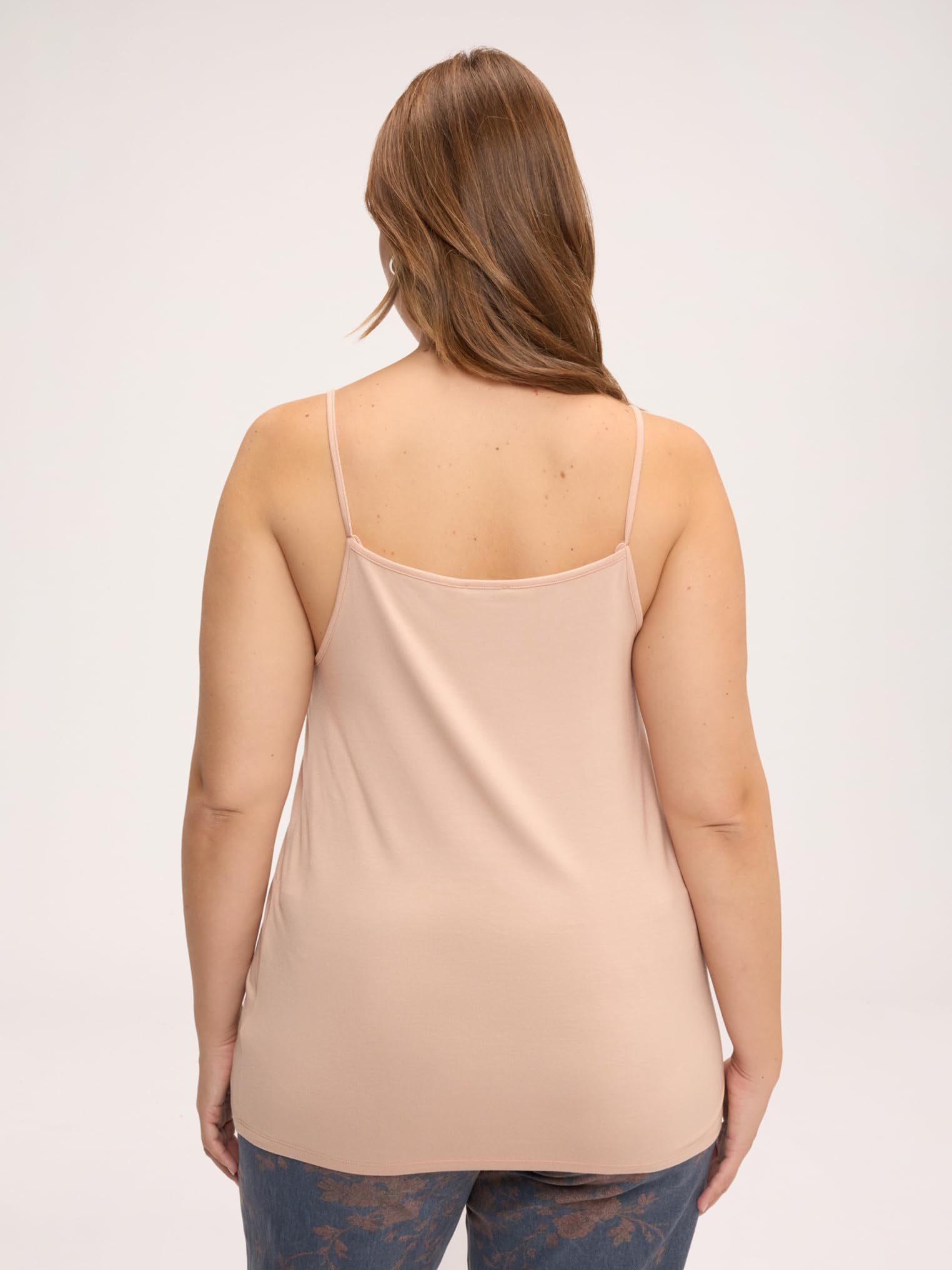 Fiorella Rubino Top e t-shirt Top in Jersey di Viscosa con Scollo a V Top XL Plus