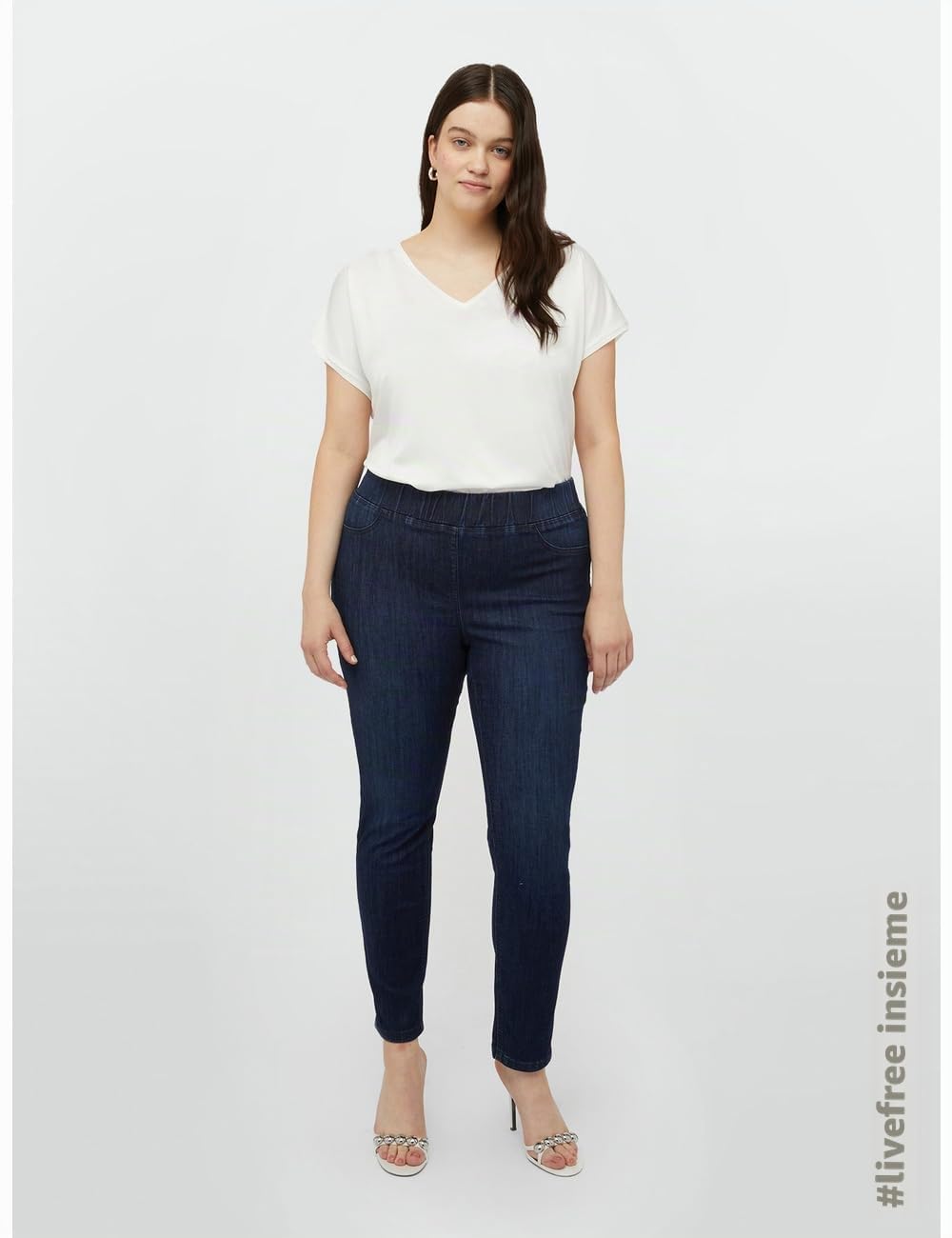Fiorella Rubino Jeans Jeggings jeggings 52 Plus fascia elastica