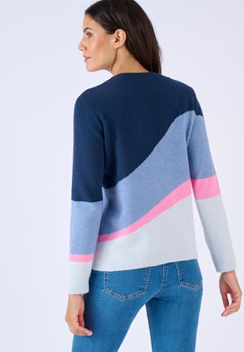 Damart Prêt-à-porter Maglione Gioco Di Colori Maglione girocollo in lana