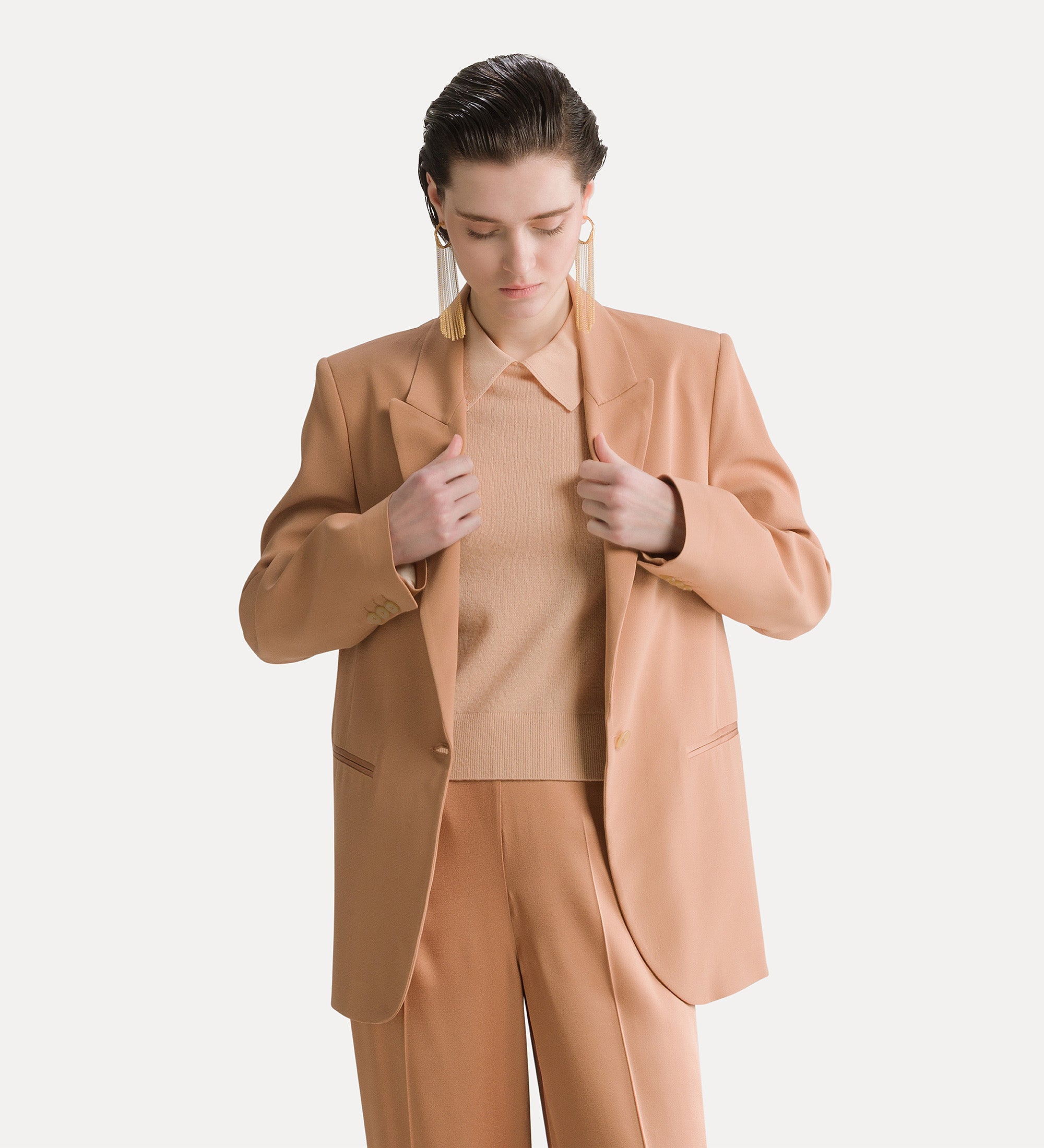 Forte giacche matt envers satin jacket giacca the in raso