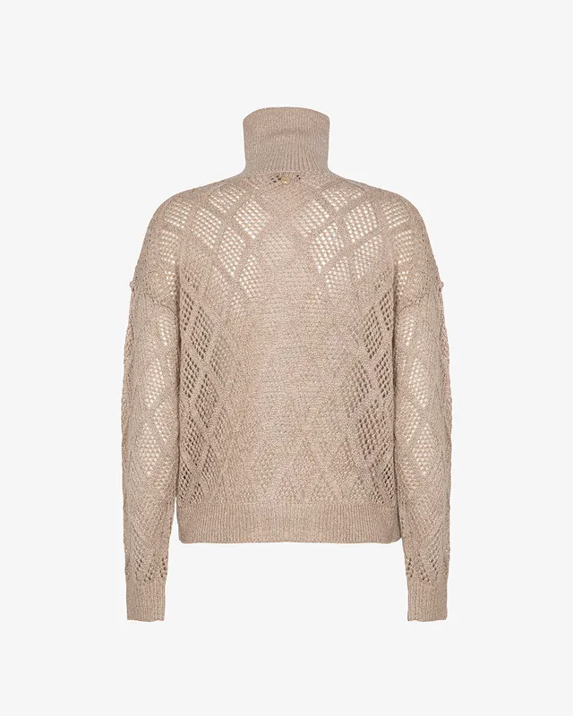 Markup Donna Maglieria Cardigan traforato lurex cardigan