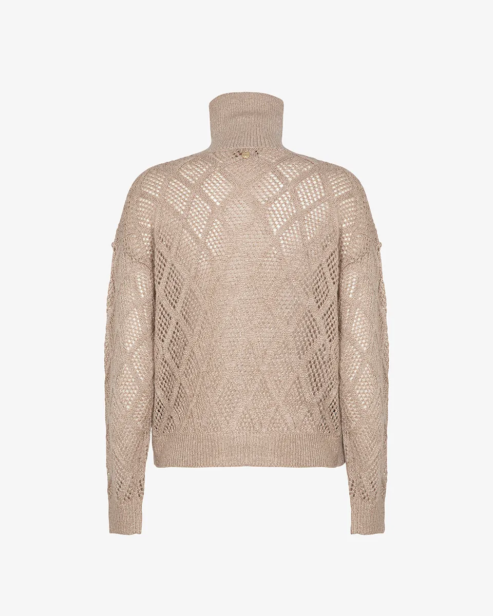 Markup Donna Maglieria Cardigan traforato lurex cardigan