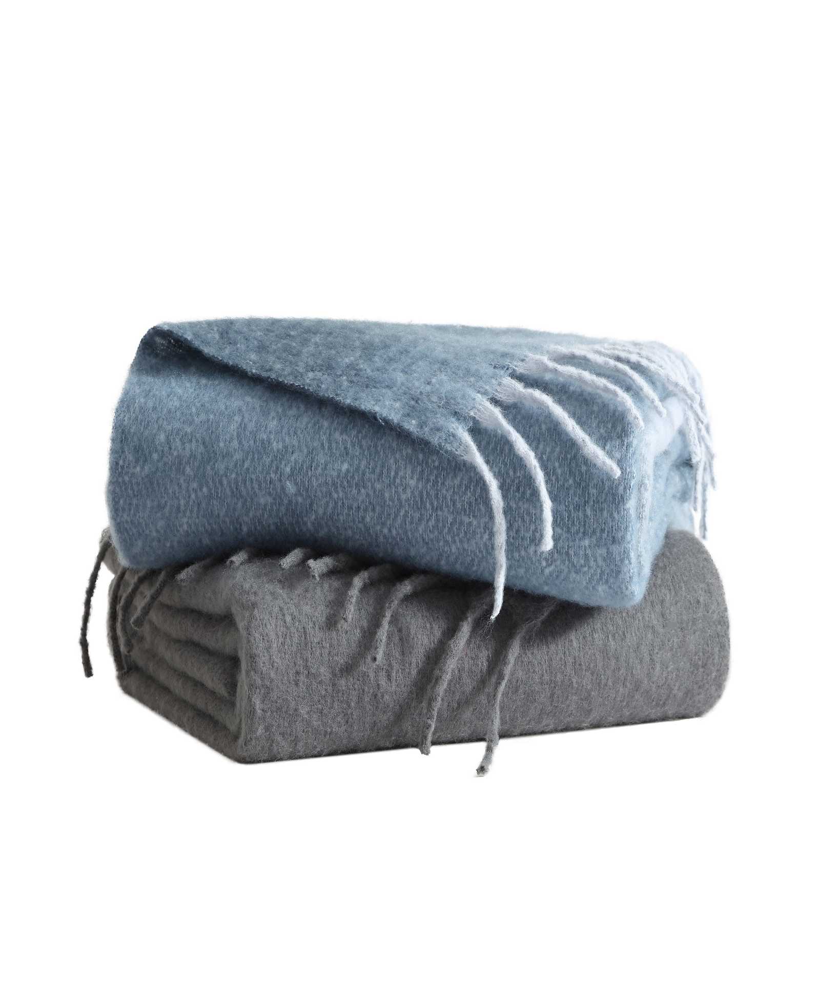 Kenneth Cole Reaction Home & Bedding Urban Ombre coperta blu 50 x 70 poliestere