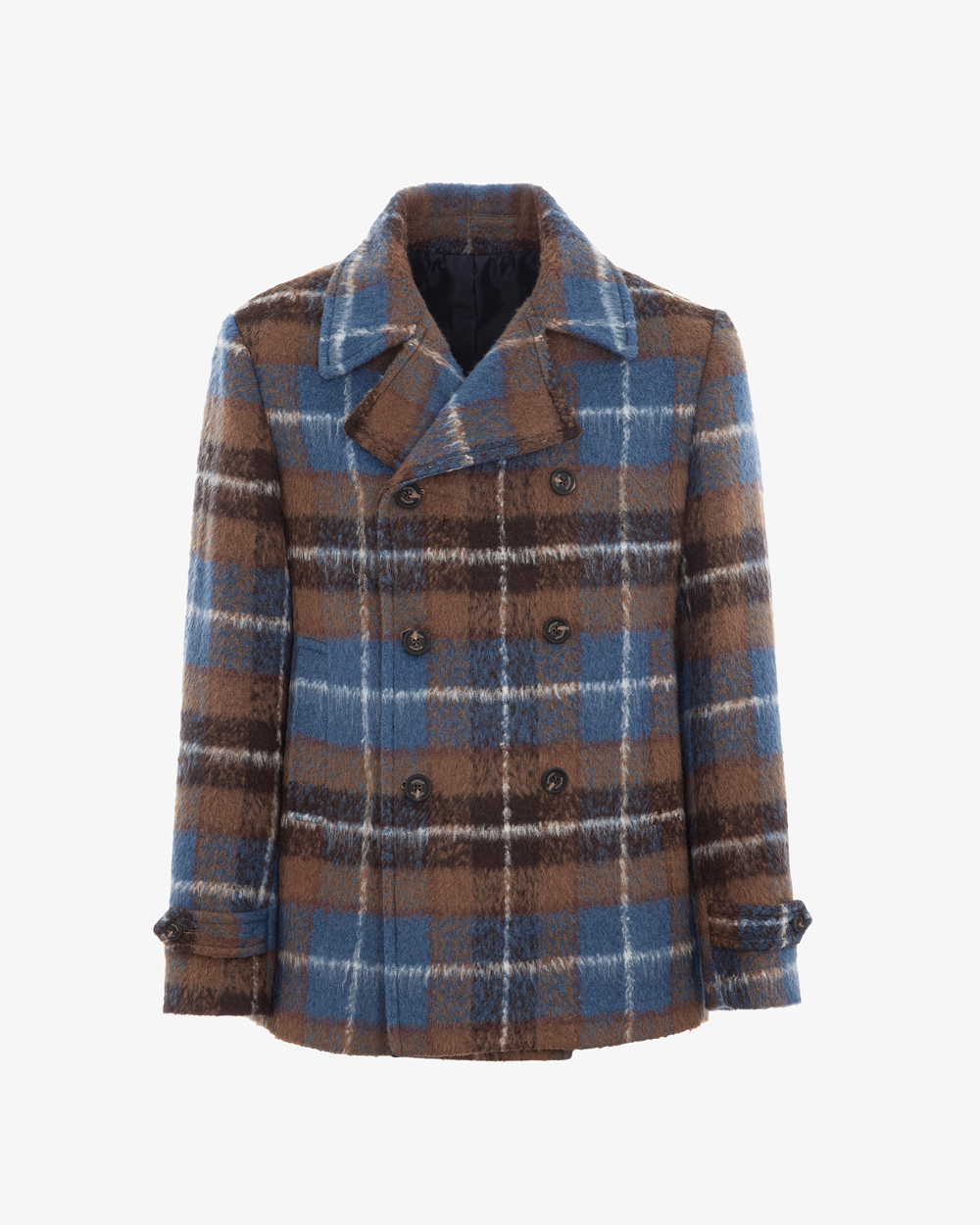 Markup Uomo Cappotti Peacoat a quadri cappotto