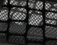 Kenneth Cole Reaction Shoes Jasper Croco Mesh Ballet Flat ballerine nere in tessuto
