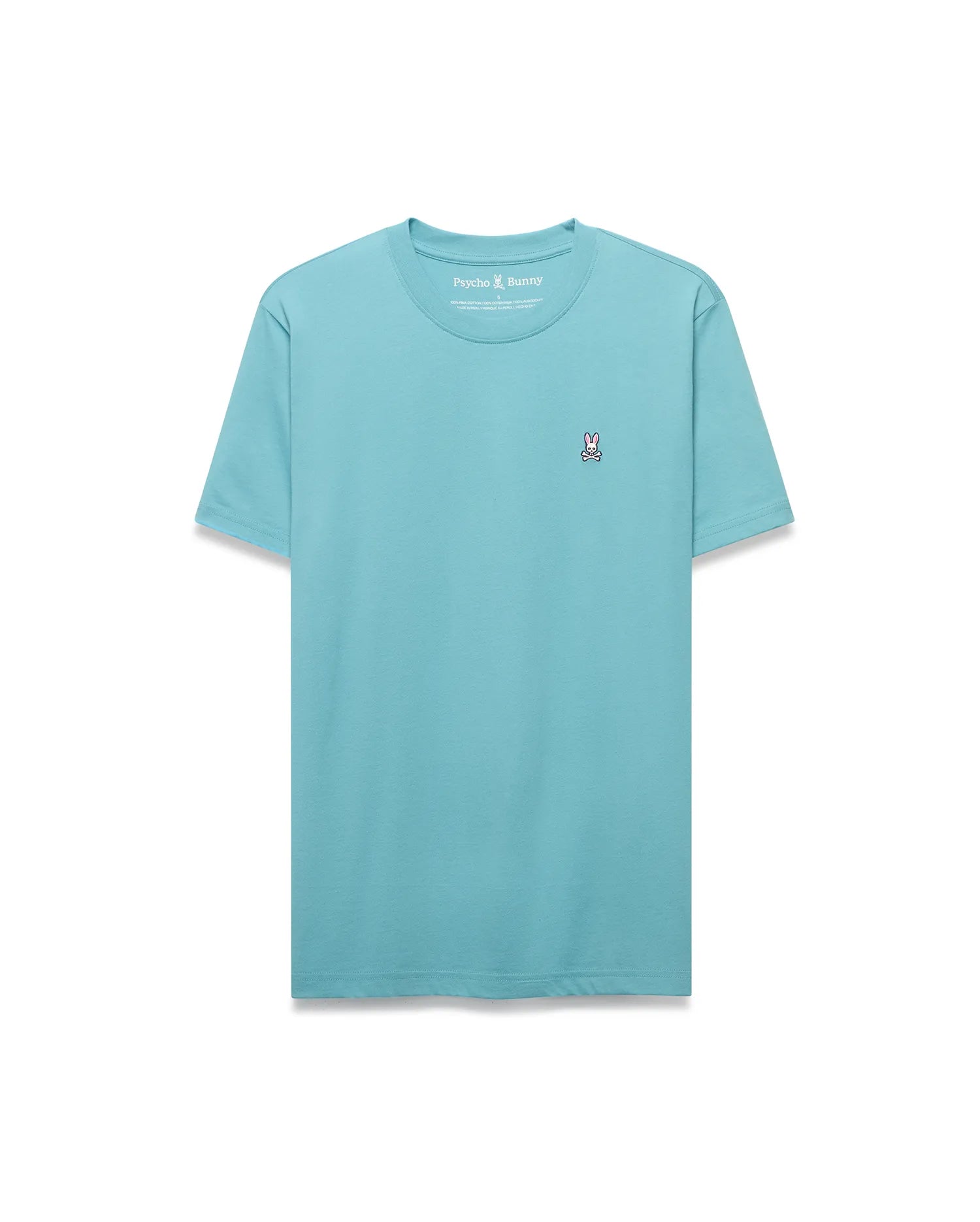 Psycho Bunny Men's Tees MENS CLASSIC CREW NECK TEE - B6U014F200 T-shirt blu Pima