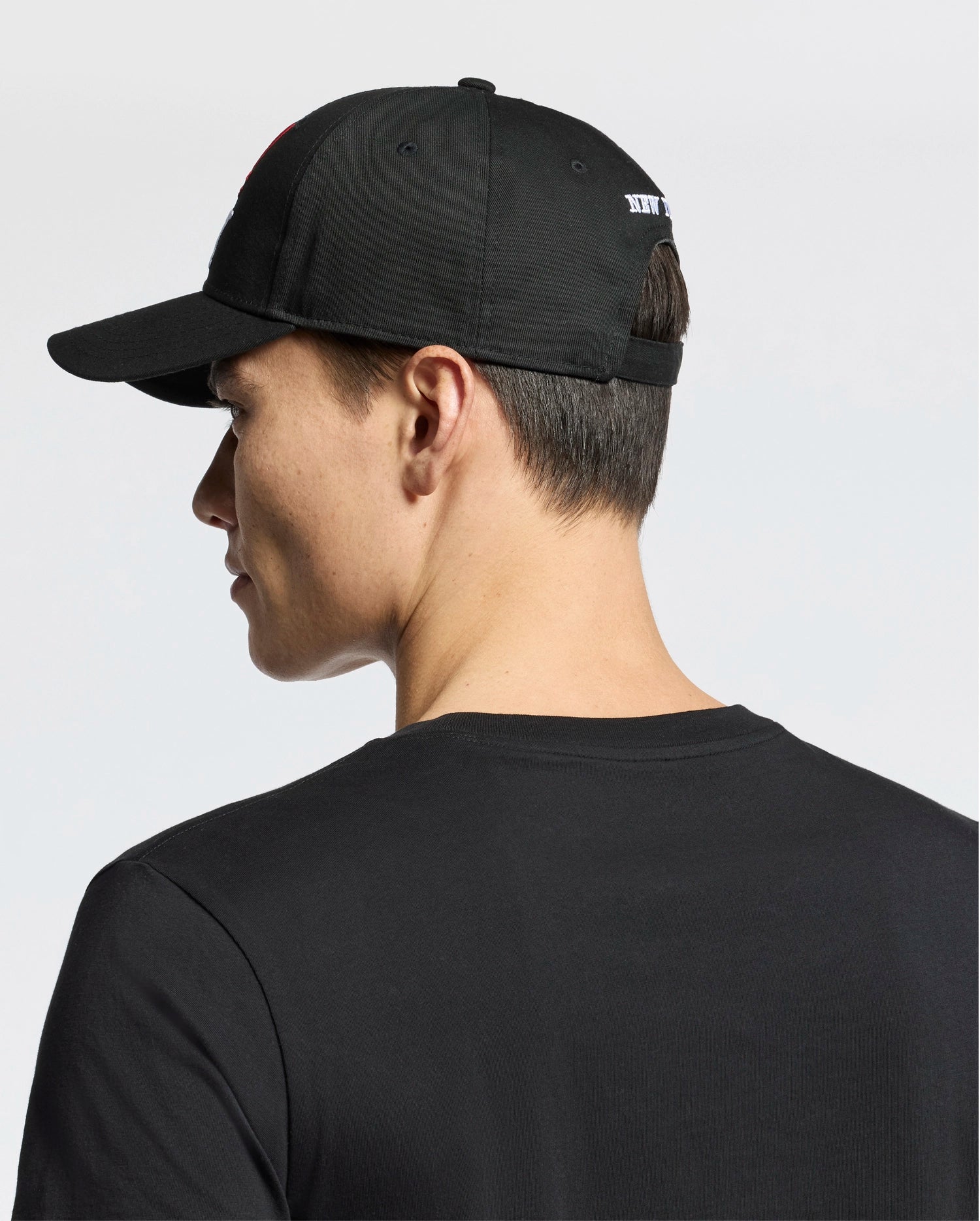 Psycho Bunny Accessories New York Baseball Cap cappellino nero cotone