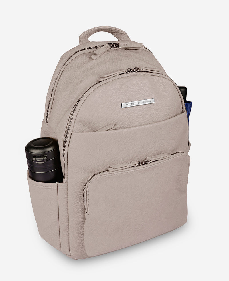 Kenneth Cole Reaction Luggage Marley Laptop Backpack zaino taupe per laptop 14 pollici