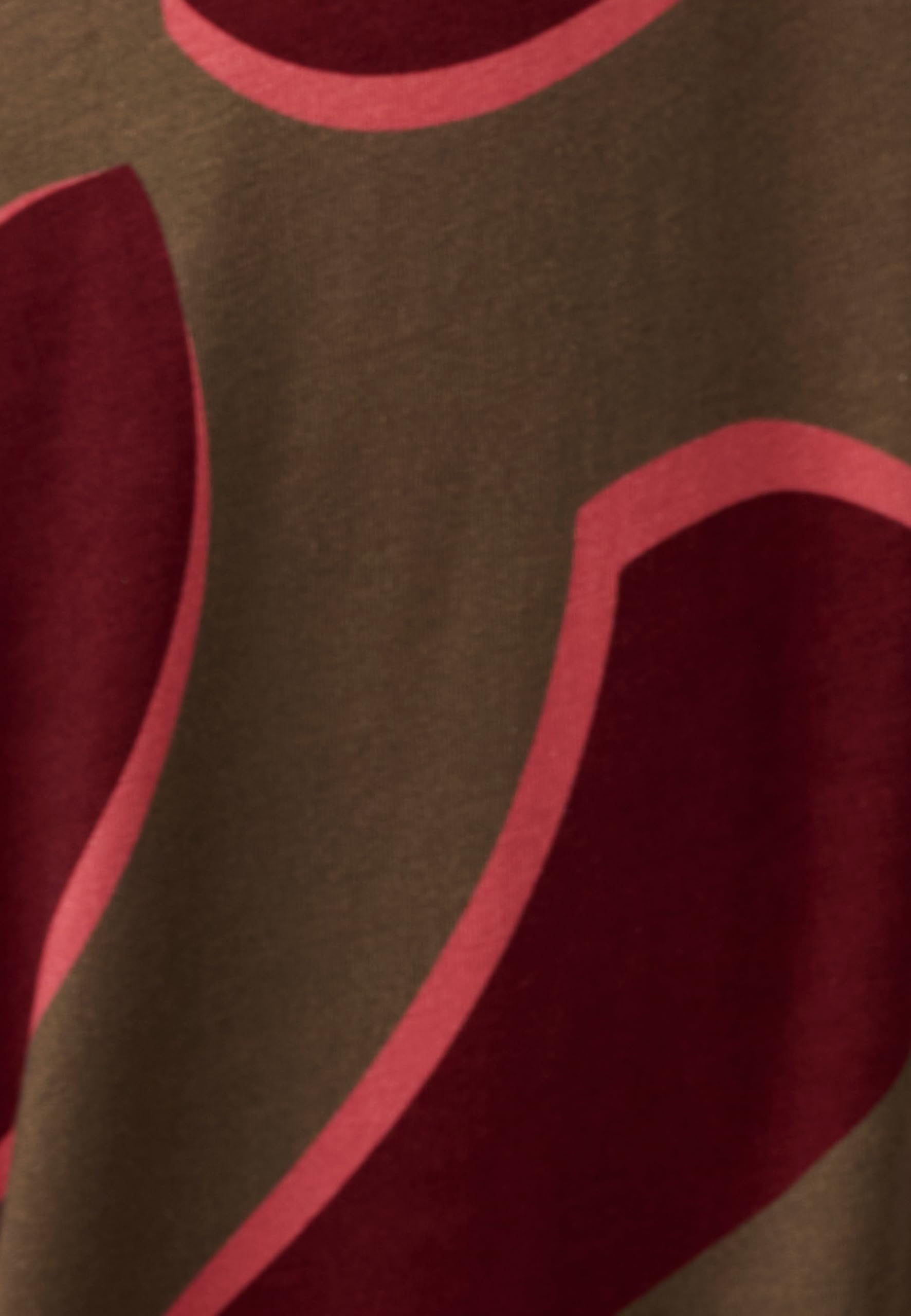 Damart Prêt-à-porter Abito in maglia stretch svasato verde 38-40