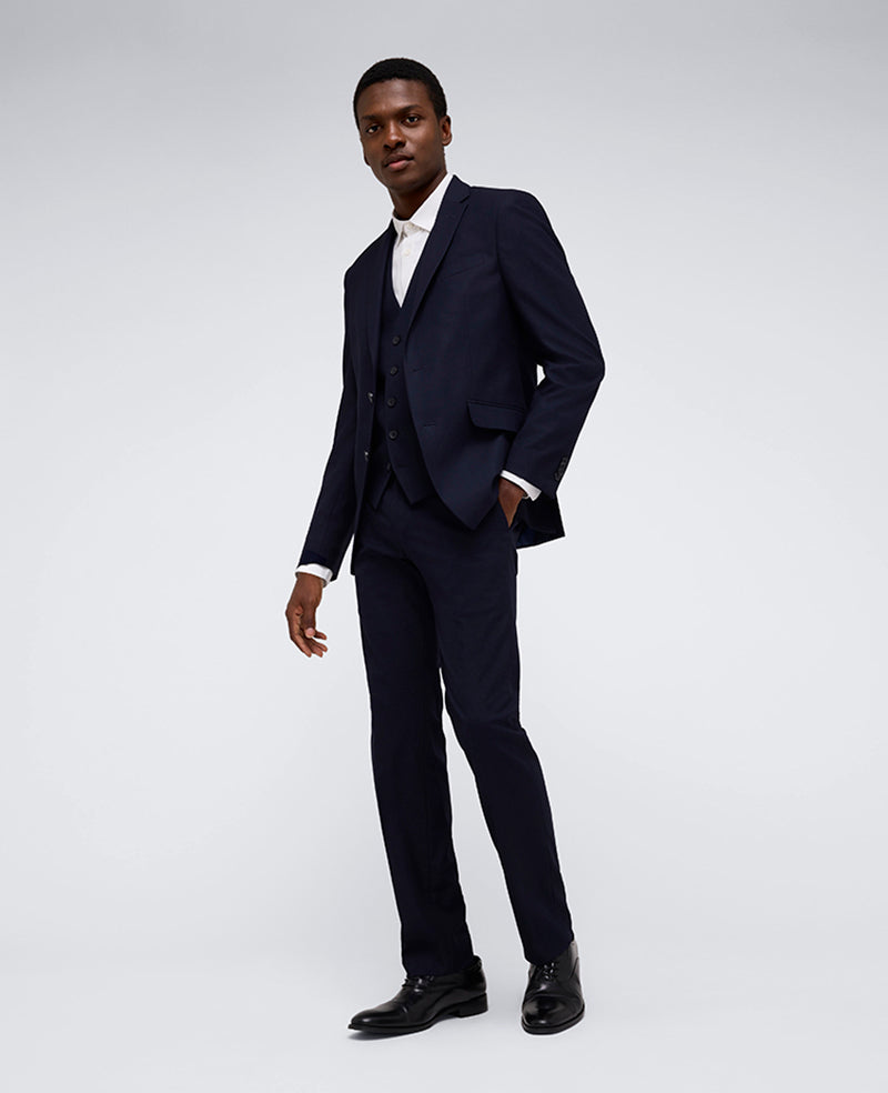 Kenneth Cole Reaction Ready Flex Suit Separate Jacket giacca Navy stretch
