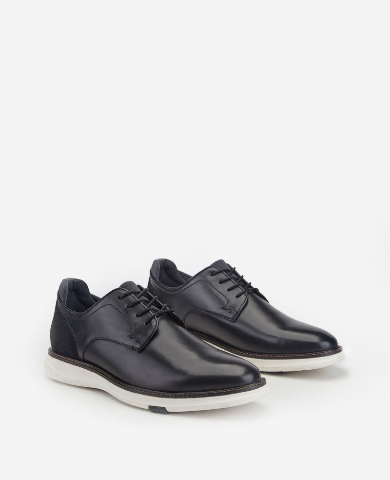 Kenneth Cole Reaction Shoes Luke Lace Up Oxford scarpe stringate nere