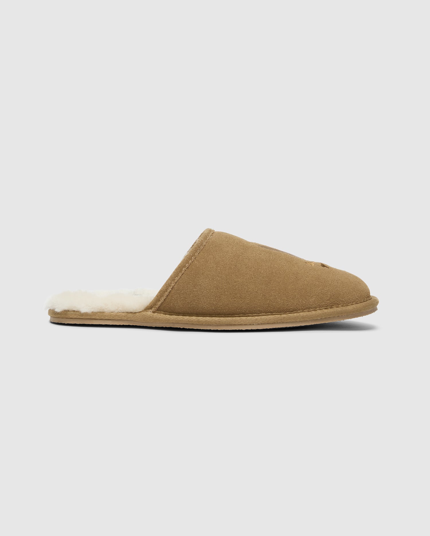 Psycho Bunny Accessories MENS SUEDE SLIPPERS B6A357E200 pantofole uomo beige