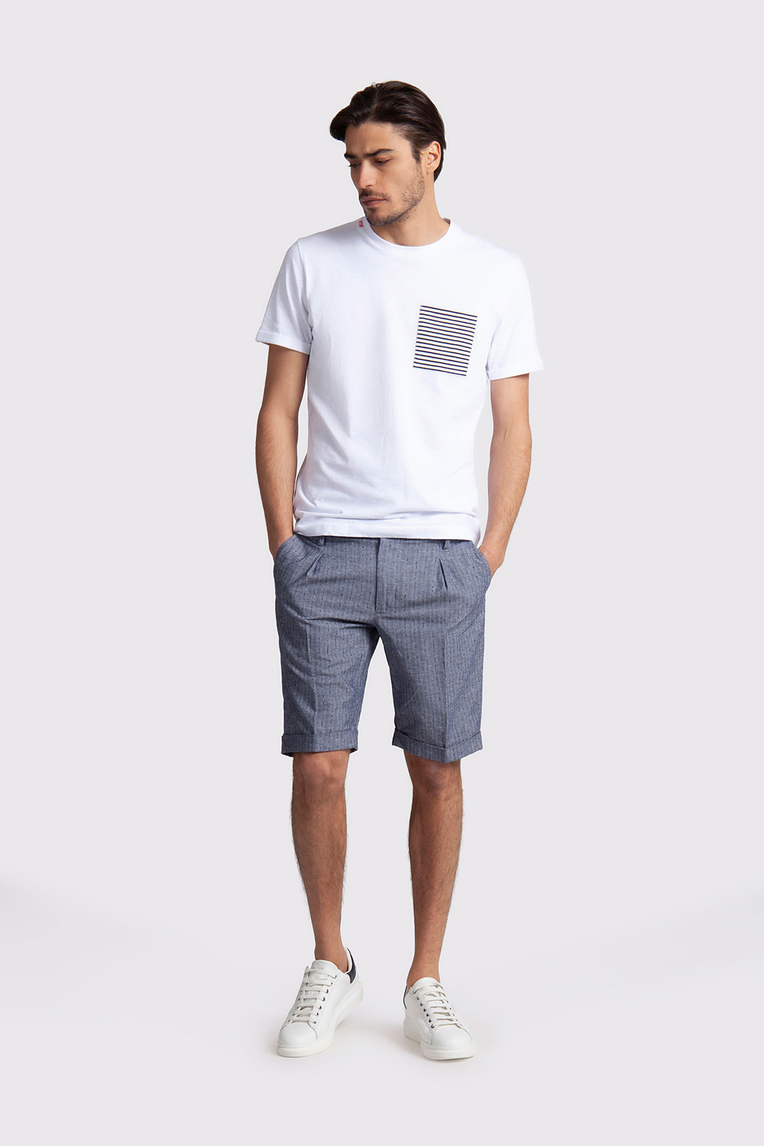 Markup Uomo Felpe & T-shirt T-shirt taschino quadrato