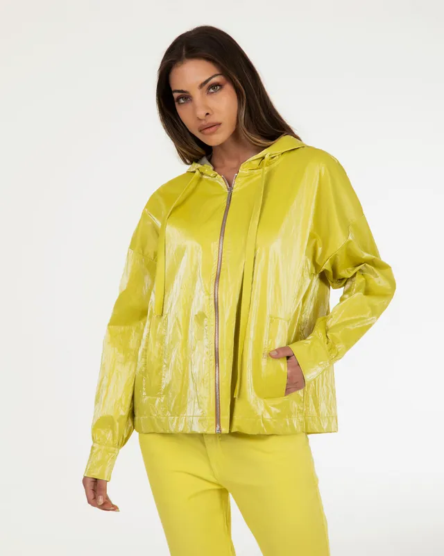 Markup Donna Giacche & Giubbotti Giubbino cerato cappuccio
