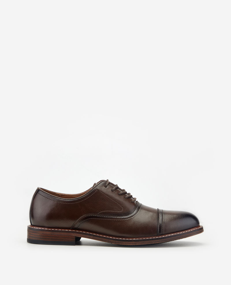 Kenneth Cole Reaction Shoes REACTION - Lawstin Cap Toe Oxford scarpe Oxford marroni