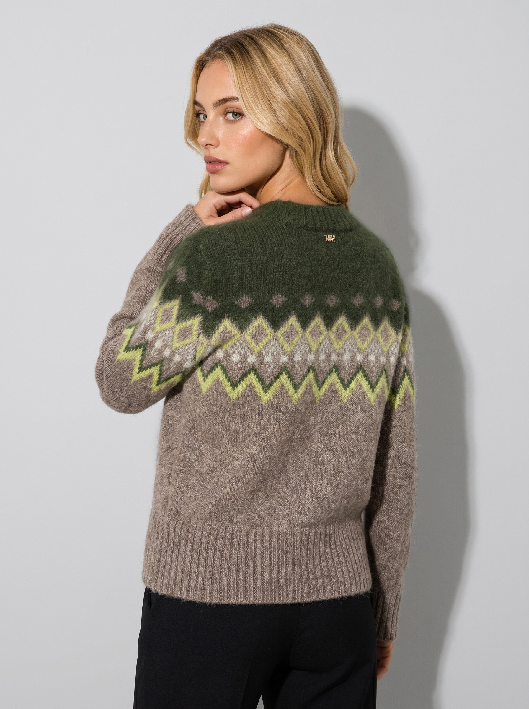 Markup Donna Maglieria Girocollo jacquard donna