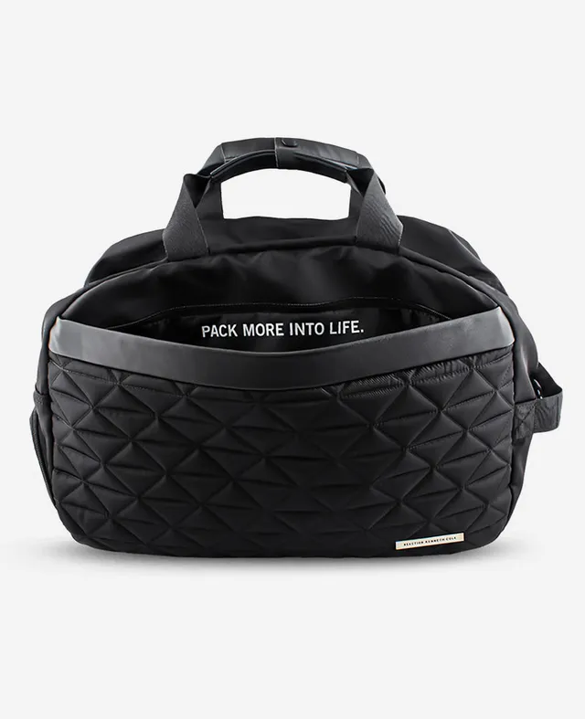 Kenneth Cole Reaction Luggage Emma Convertible Duffle Bag borsone nero idrorepellente