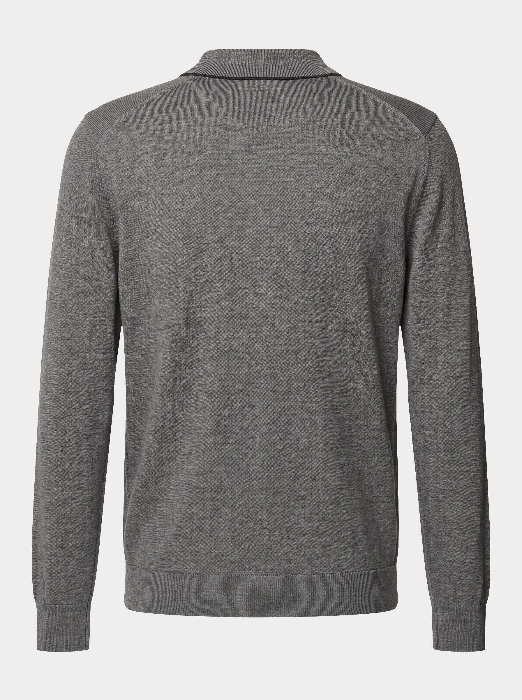 Markup Uomo Maglieria Camicia a Maglia Manica Lunga