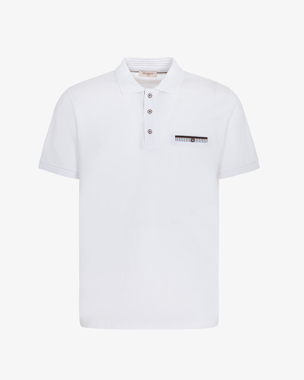Markup Uomo Felpe & T-shirt Polo con dettagli in maglia polo