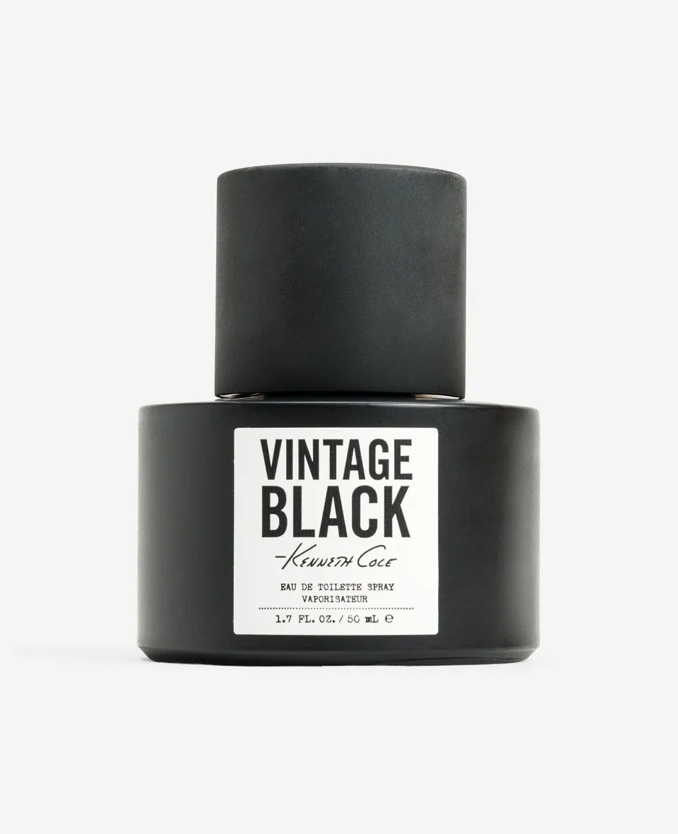 Kenneth Cole Reaction Fragrance Vintage Black For Him Eau de Toilette profumo uomo 50 ml