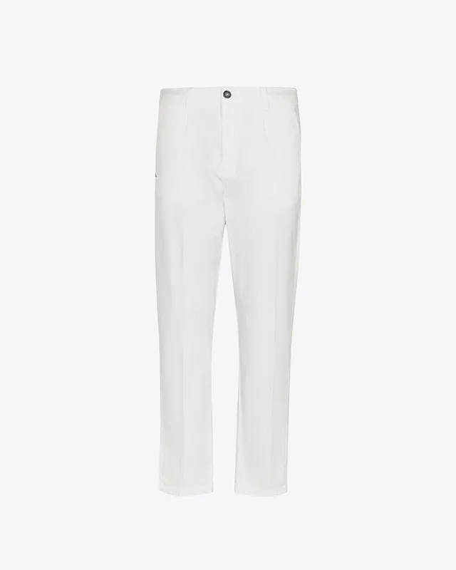 Markup Uomo Pantaloni & Bermuda Pantalone lino wide leg capri pantaloni