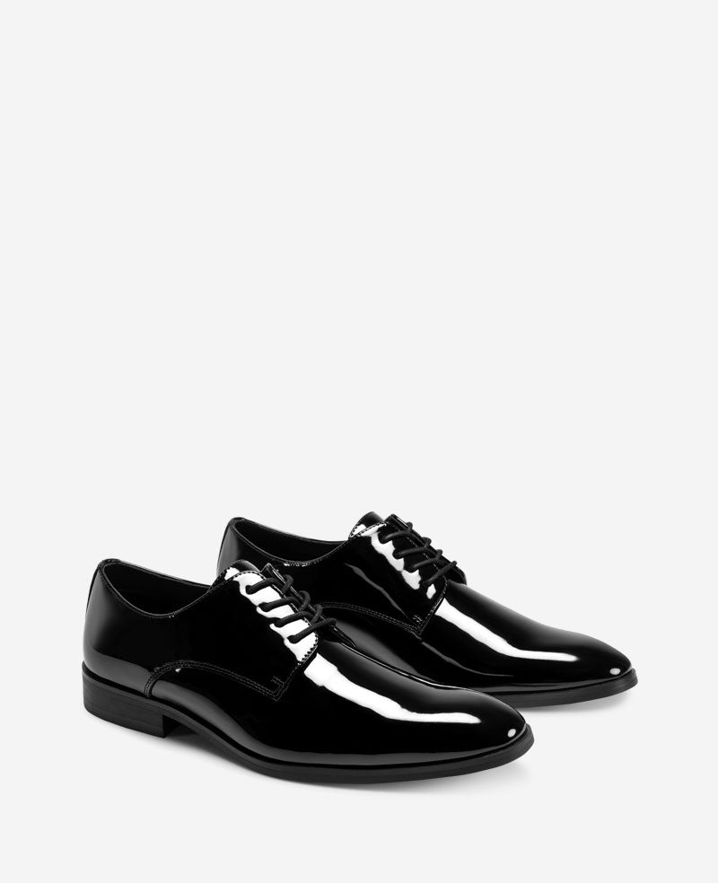 Kenneth Cole Reaction REACTION - Hogart Plain Toe Derby scarpa derby nera lucida