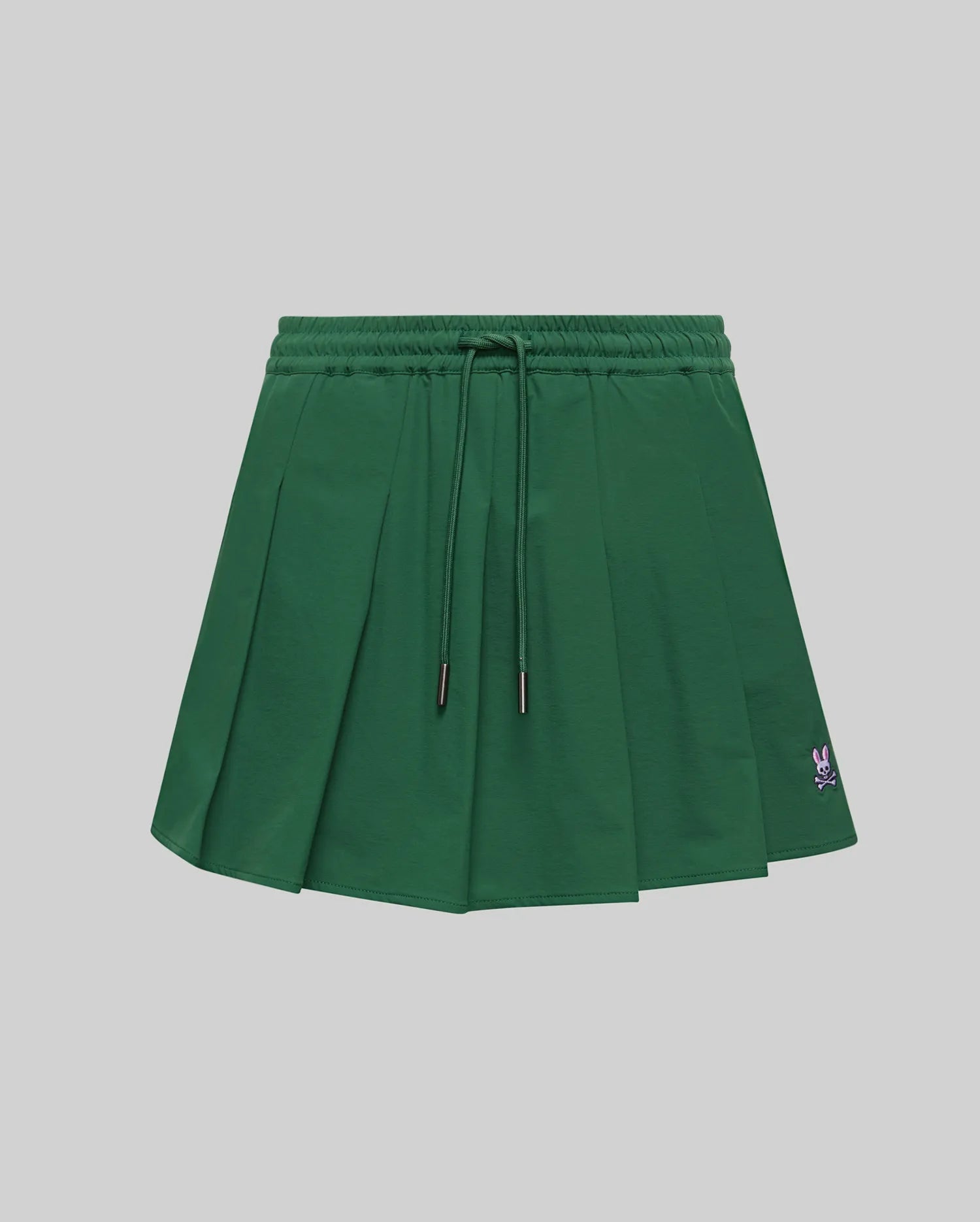 Psycho Bunny Women's Bottoms Cecilia Pleated Skort gonna pantaloncino verde scuro