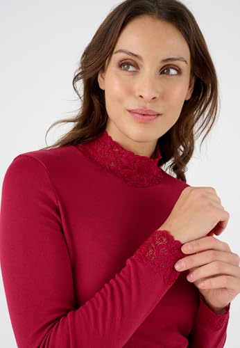 Damart Thermolactyl maglietta fine costa donna rossa XS