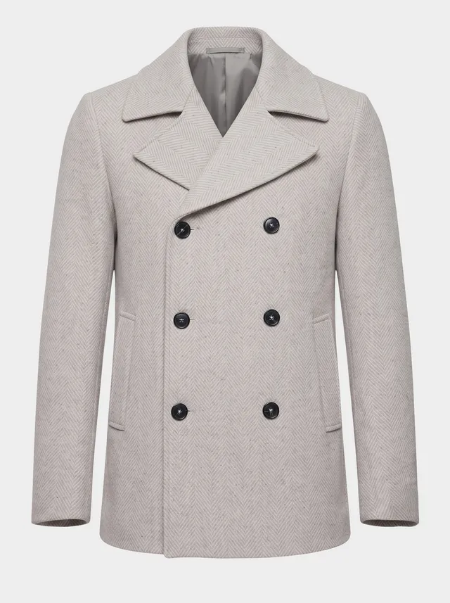 Markup Uomo Cappotti Peacoat panno resca cappotto