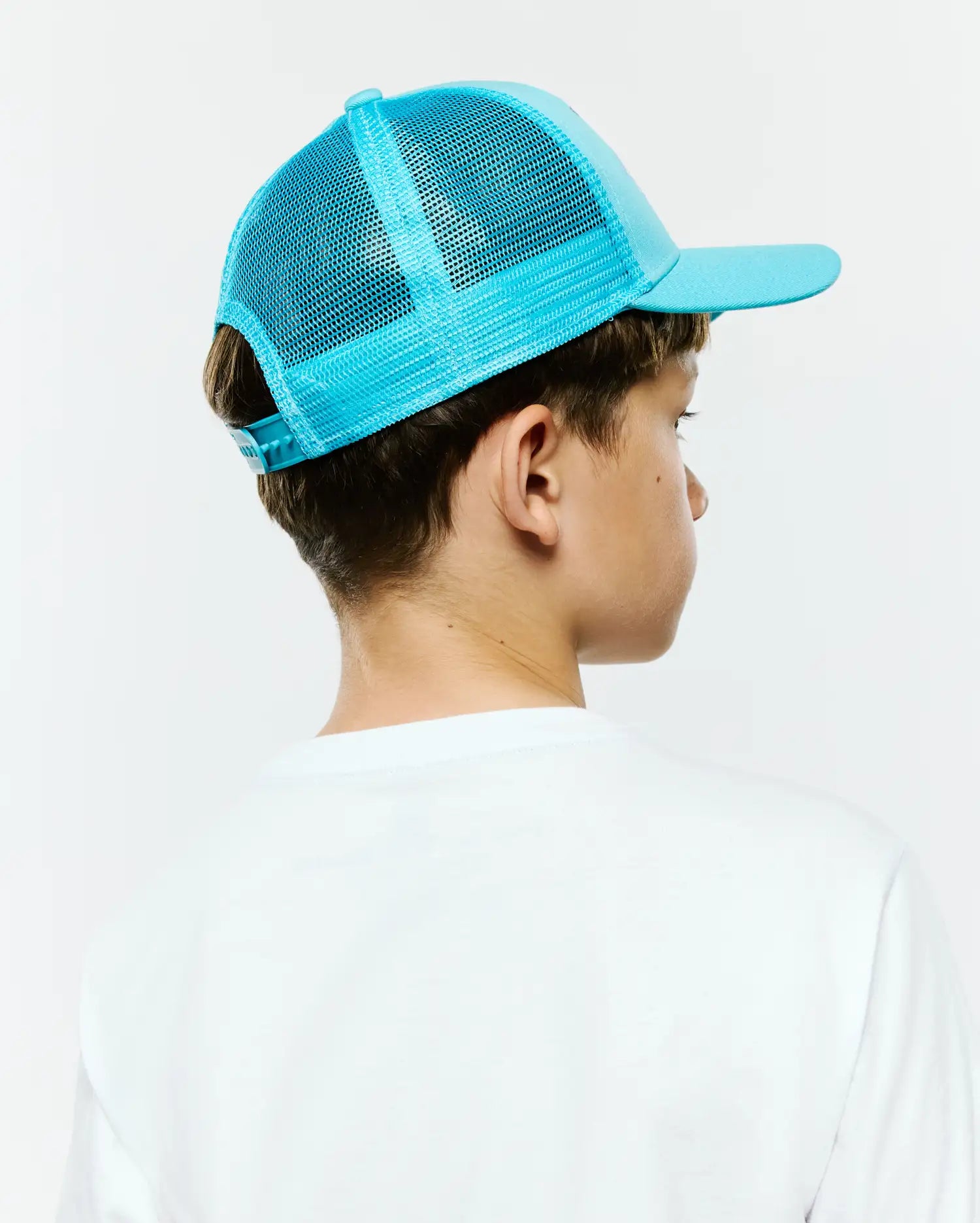 Psycho Bunny Kids Accessories KIDS ISAAC TRUCKER CAP KO1500051 cappellino blu regolabile