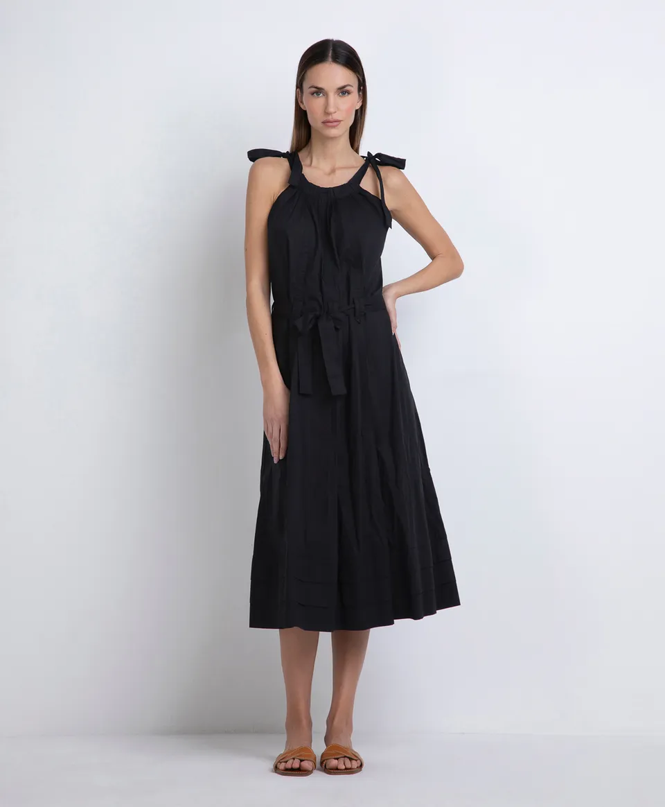 Markup Donna Vestiti Abito midi in cotone vestito midi donna