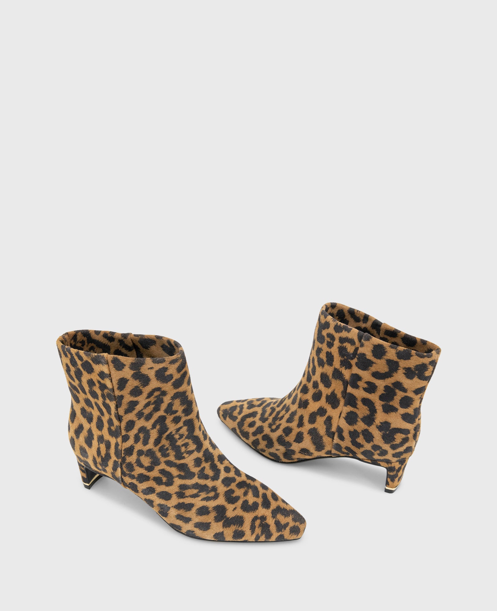 Kenneth Cole Reaction Shoes Miranda Suede Leopard stivaletti leopardati suede, taglia 5-11