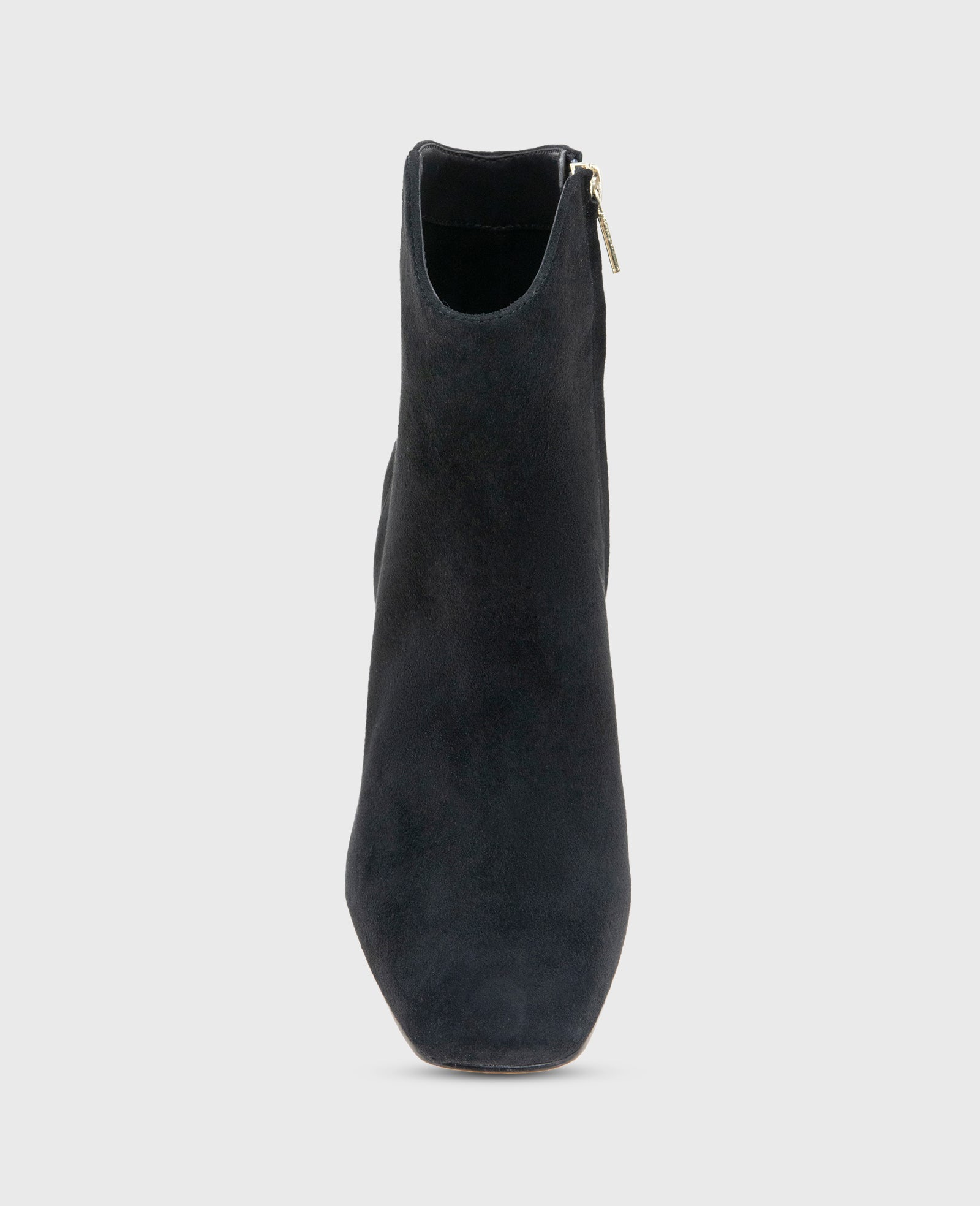 Kenneth Cole Reaction Shoes Grizelda Suede Heel Boot stivaletto nero tacco 7,1 cm