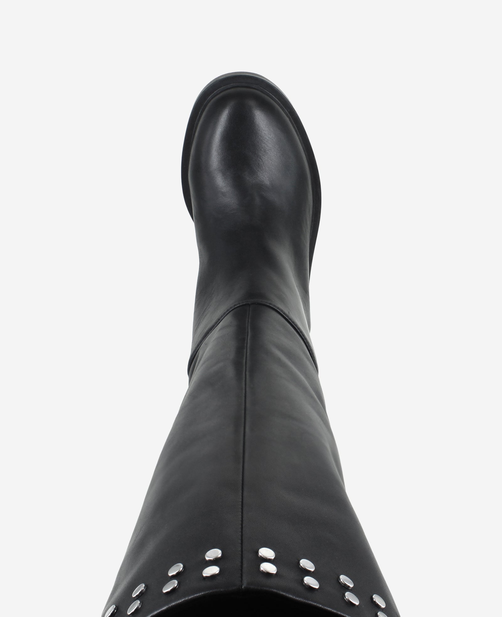 Kenneth Cole Reaction Scorpio Leather stivali al ginocchio neri