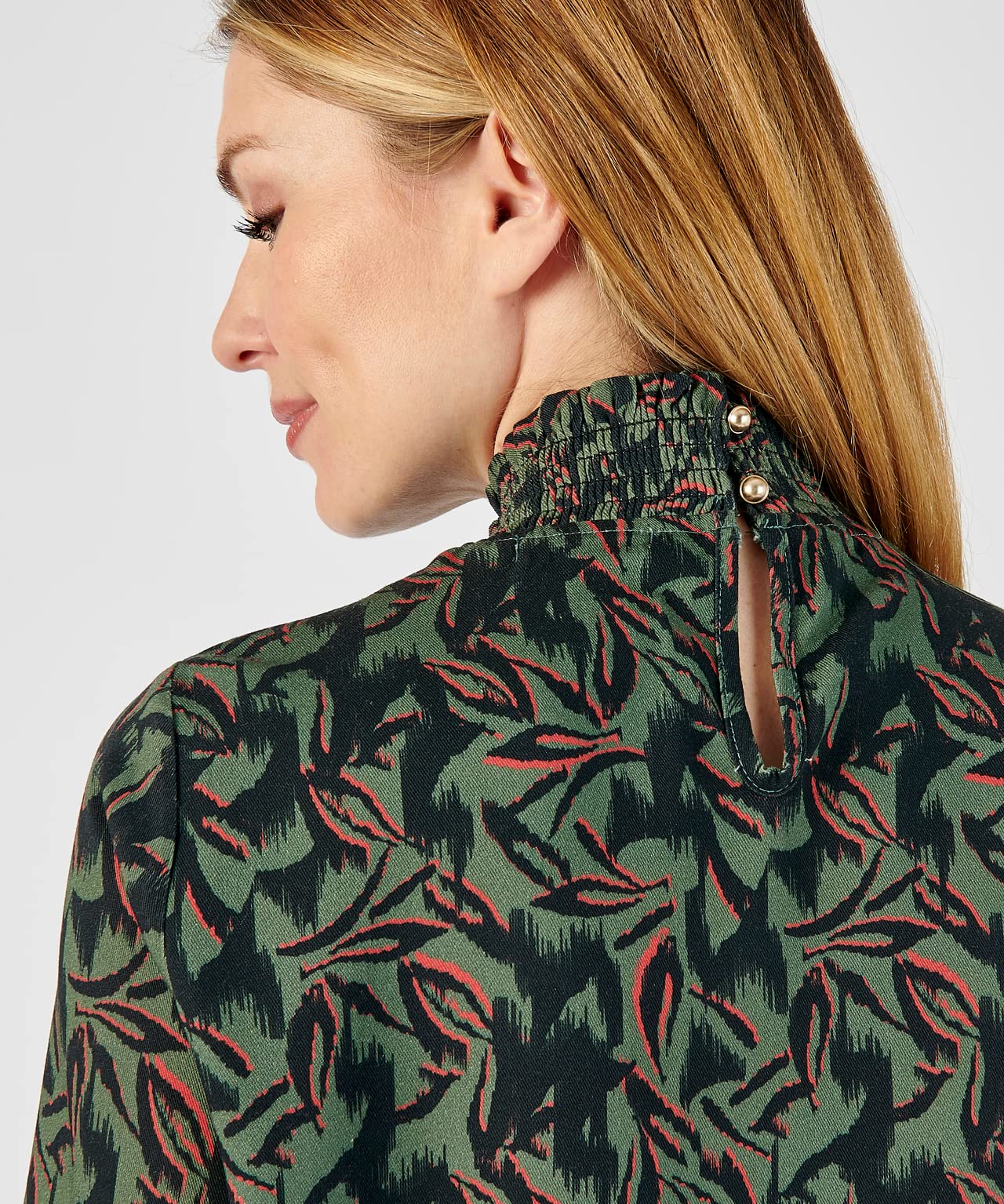 Damart Prêt-à-porter blusa in fibra viscosa Lenzing EcoVero