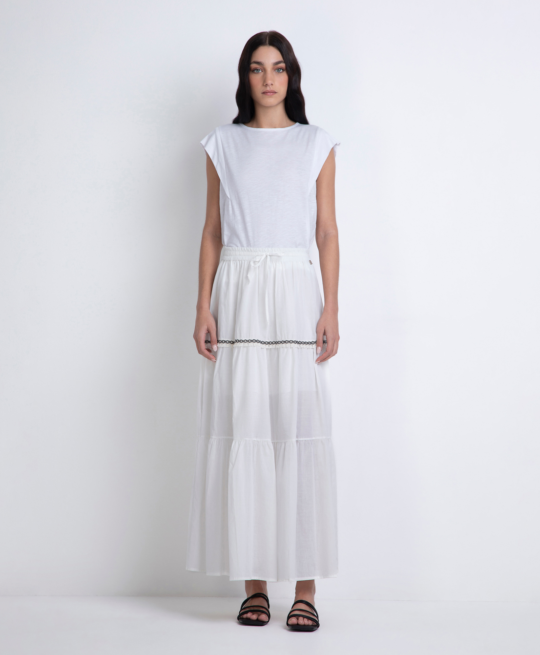Markup Donna Gonne & Short Gonna in mussola di cotone gonna