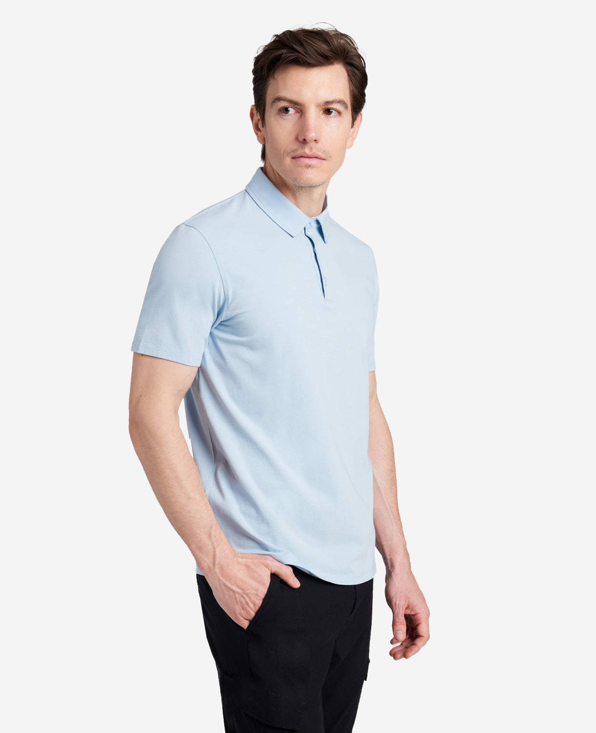 Kenneth Cole Reaction Clothing Performance Button Polo Bundle polo uomo tre colori