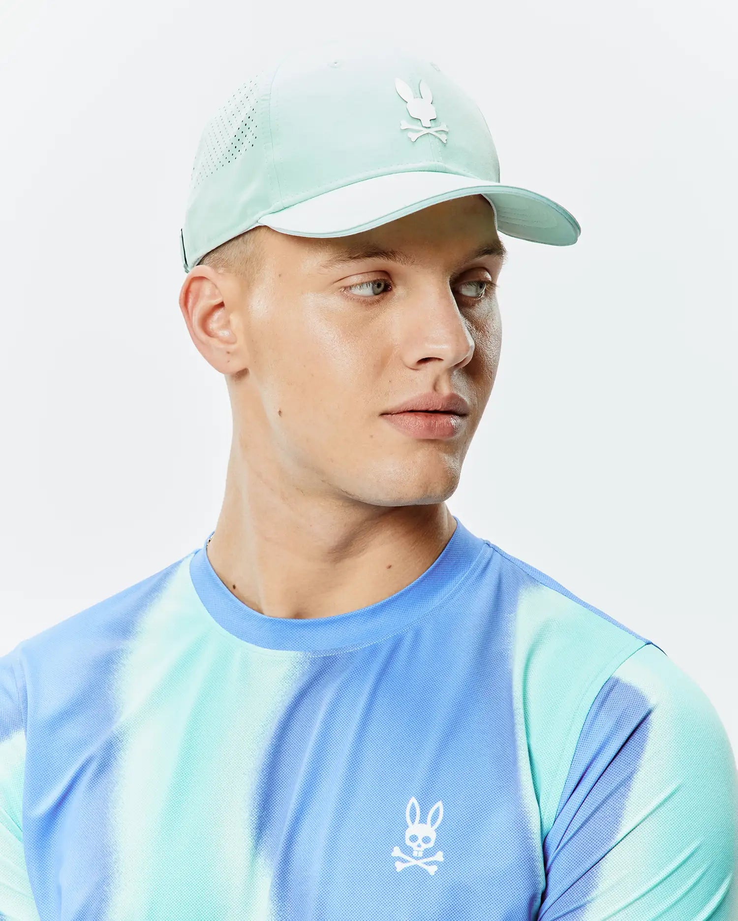 Psycho Bunny Accessories MENS BLAZE SPORT CAP - MO1500188 cappellino verde sport taglia unica