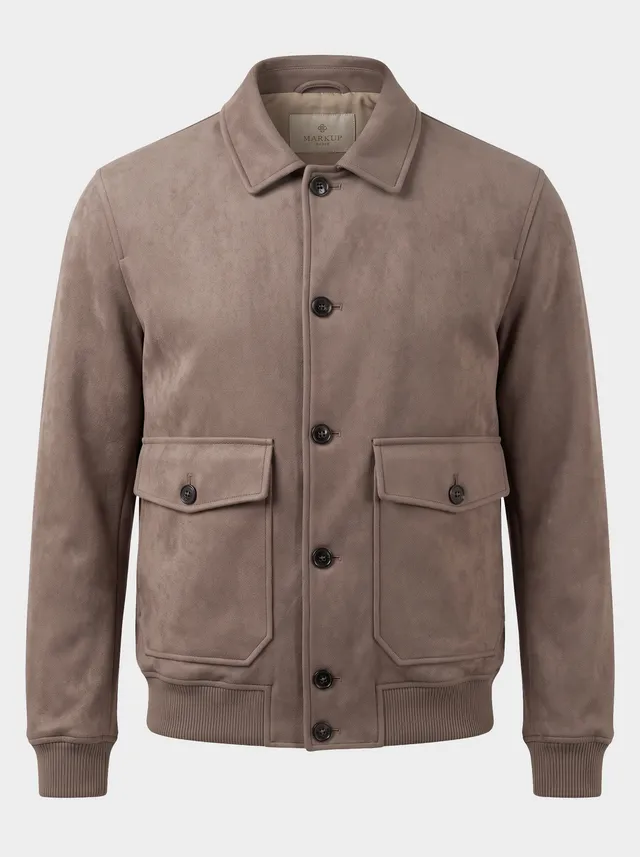 Markup Uomo Giacche & Giubbotti Bomber collo camicia giacca uomo