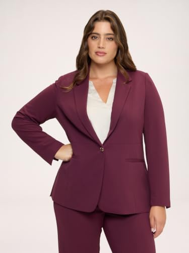 Fiorella Rubino Giacche e blazer Blazer destrutturato Blazer 58 Plus bordeaux stretch