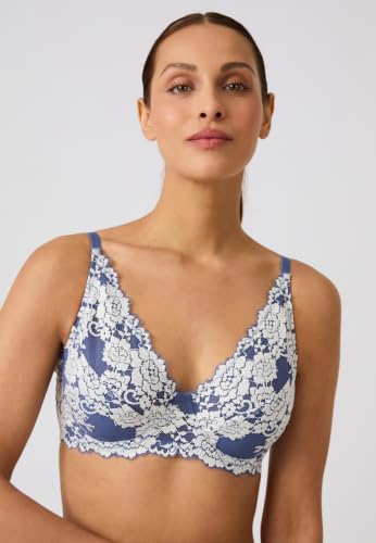 Damart Biancheria intima ROSA reggiseno con ferretto marrone ecru 4D