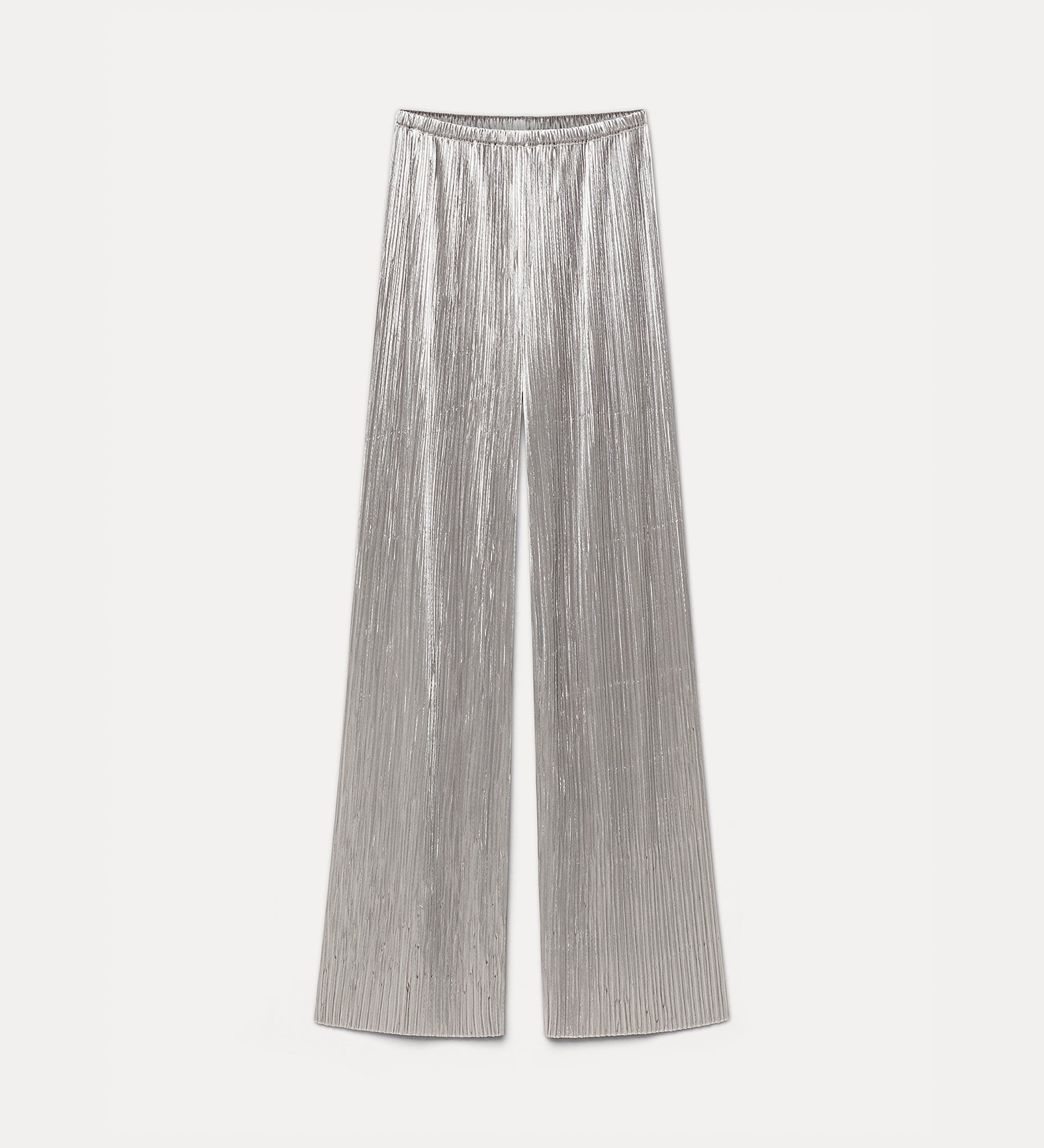 Forte pantaloni in jersey velvet calcedonio a vita elastica