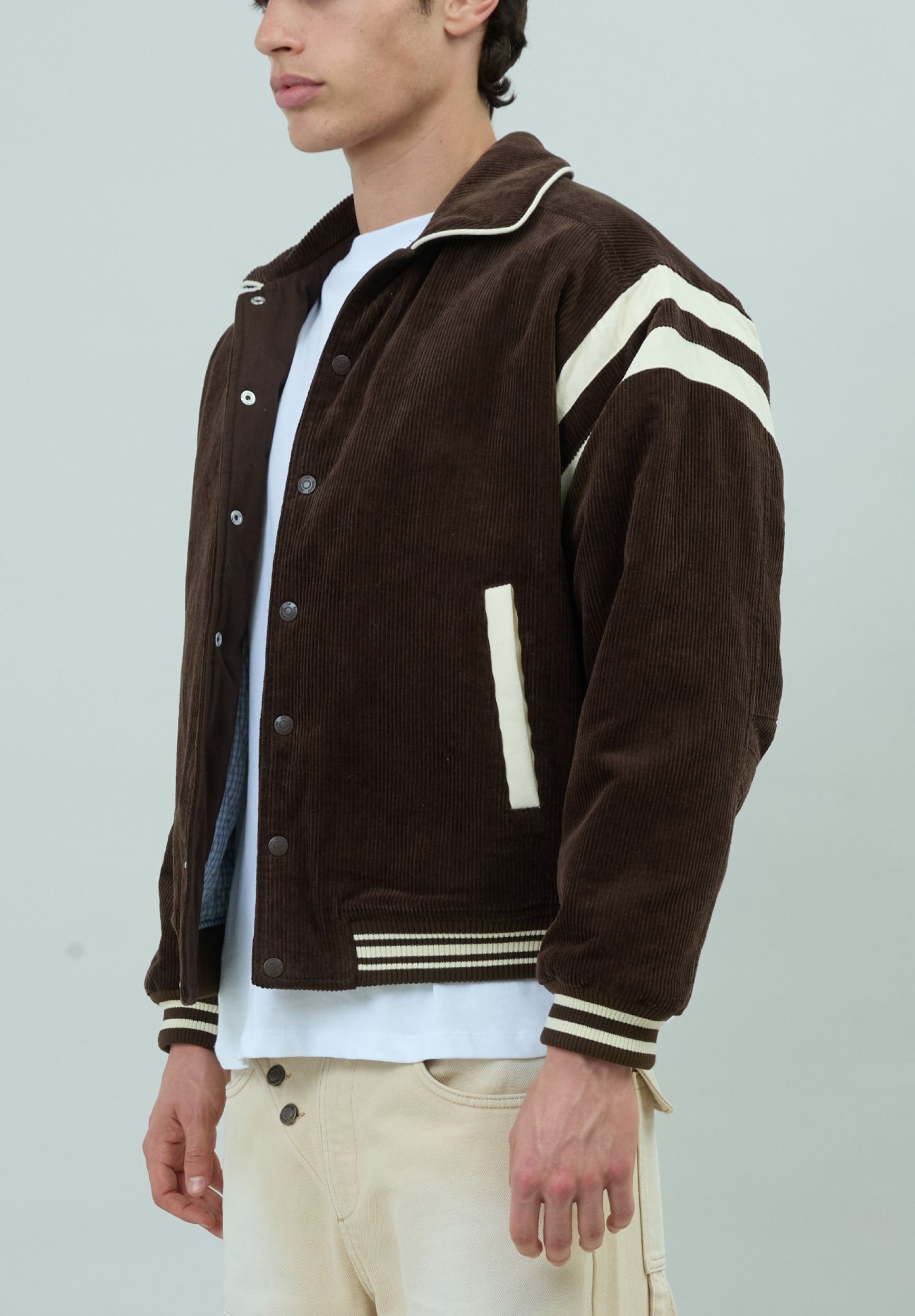 House Of Sunny Women's Jackets WINSLOW BOMBER bomber S-XL in velluto marrone