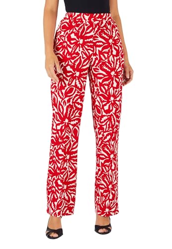 Damart Prêt-à-porter Pantaloni a maglia testurizzata da donna vestibilità standard