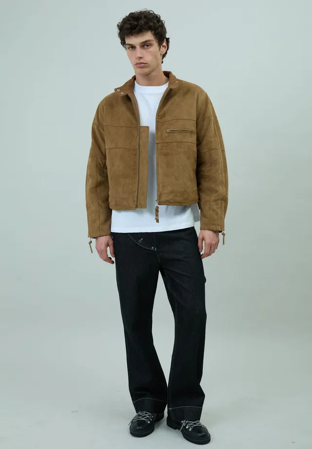 House Of Sunny Women's Jackets THE SUEDE RACER giacca taglie XS-3XL camoscio sintetico