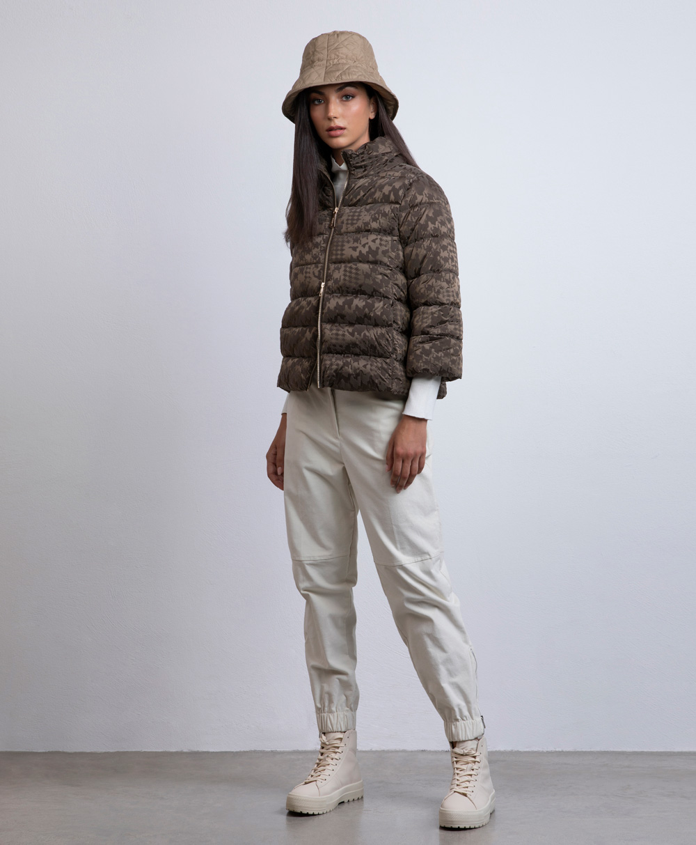 Markup Donna Giacche & Giubbotti Piumino cappetta pied de poule
