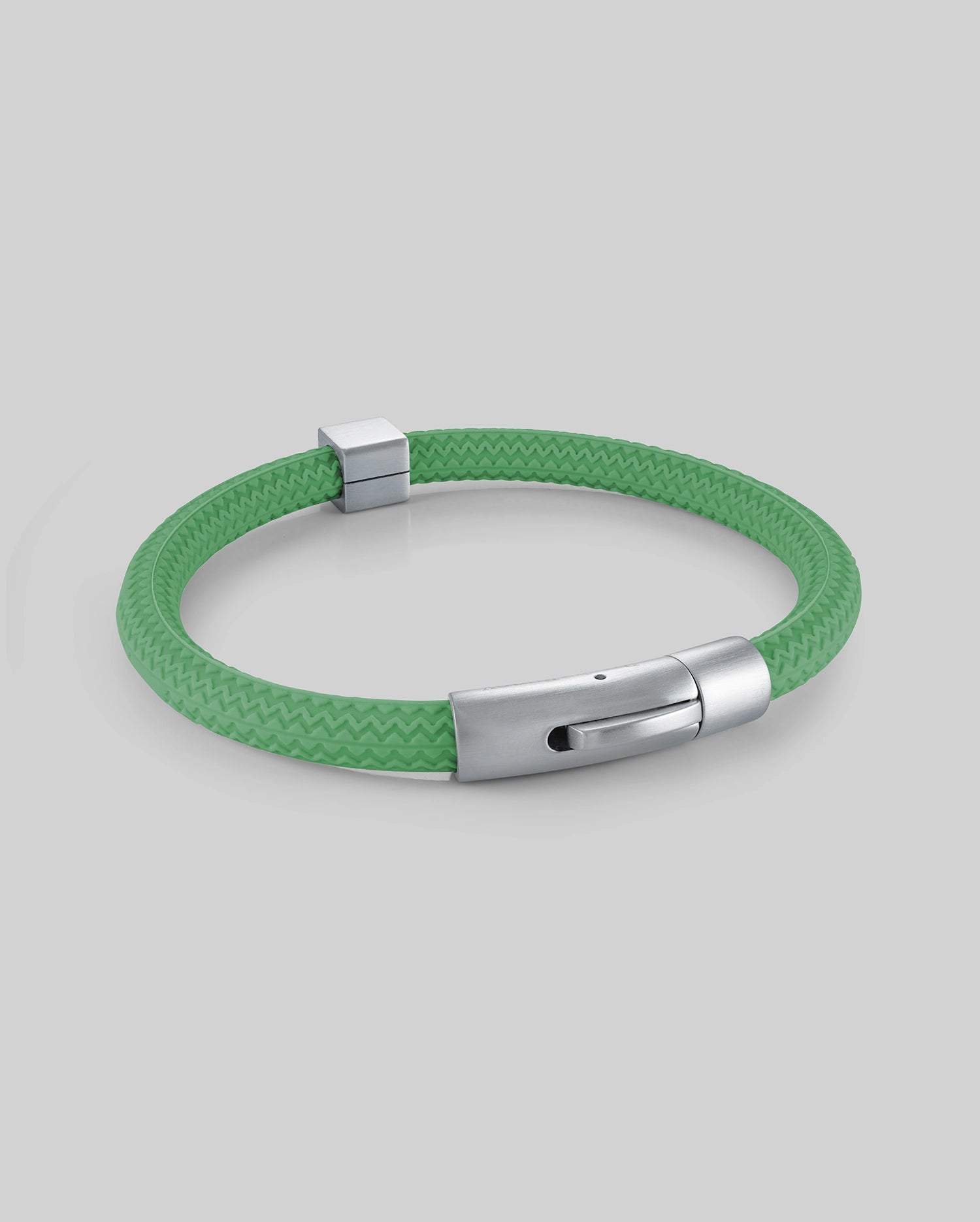 Psycho Bunny Accessories MENS SILICONE BRACELET MO1700025 bracciale verde in silicone