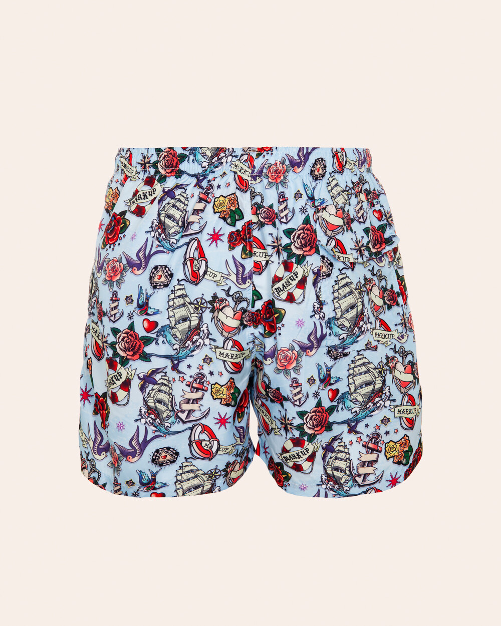 Markup Uomo Costumi Boxer mare tattoo boxer