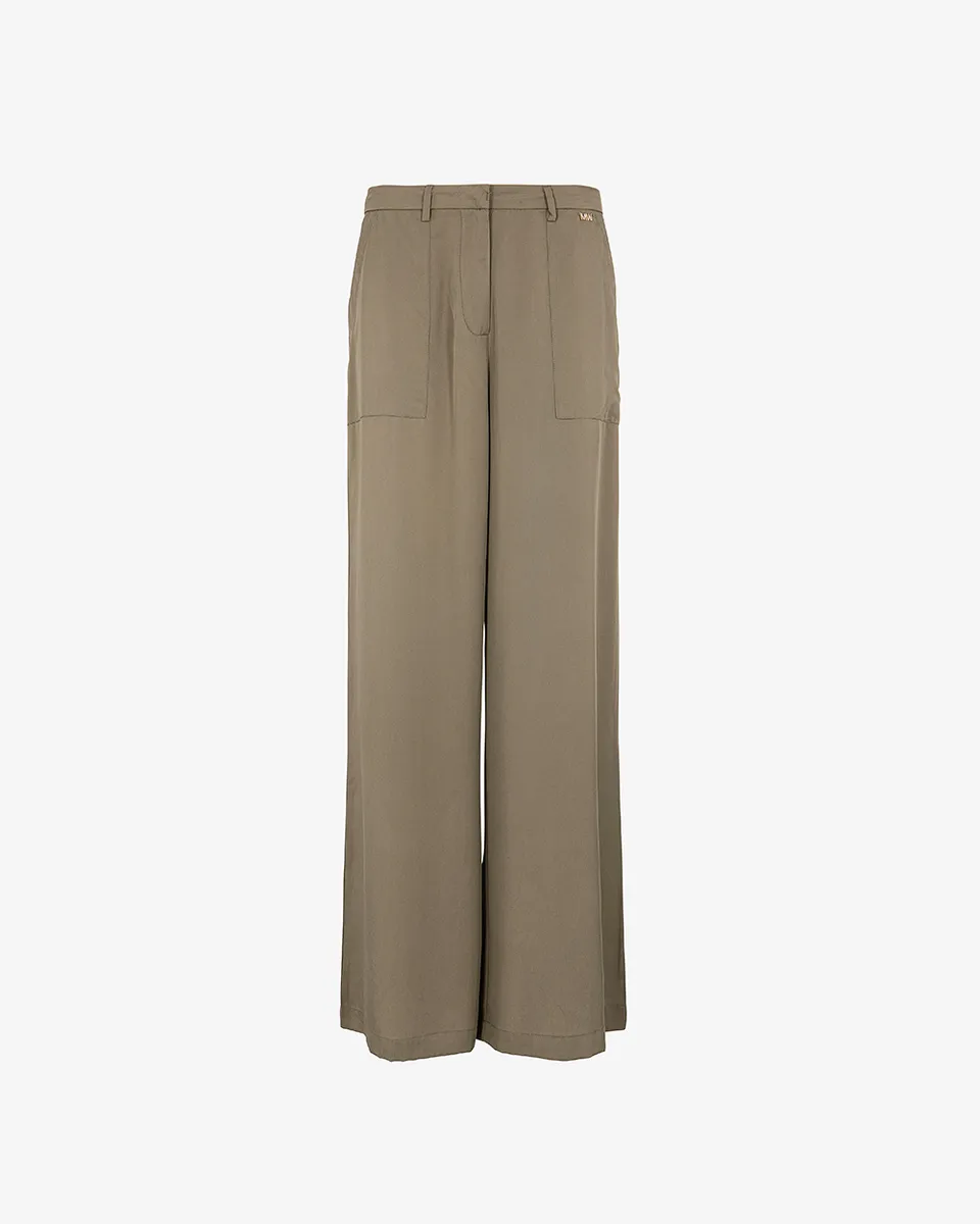 Markup Donna Jeans & Pantaloni Pantapalazzo in tessuto fluido