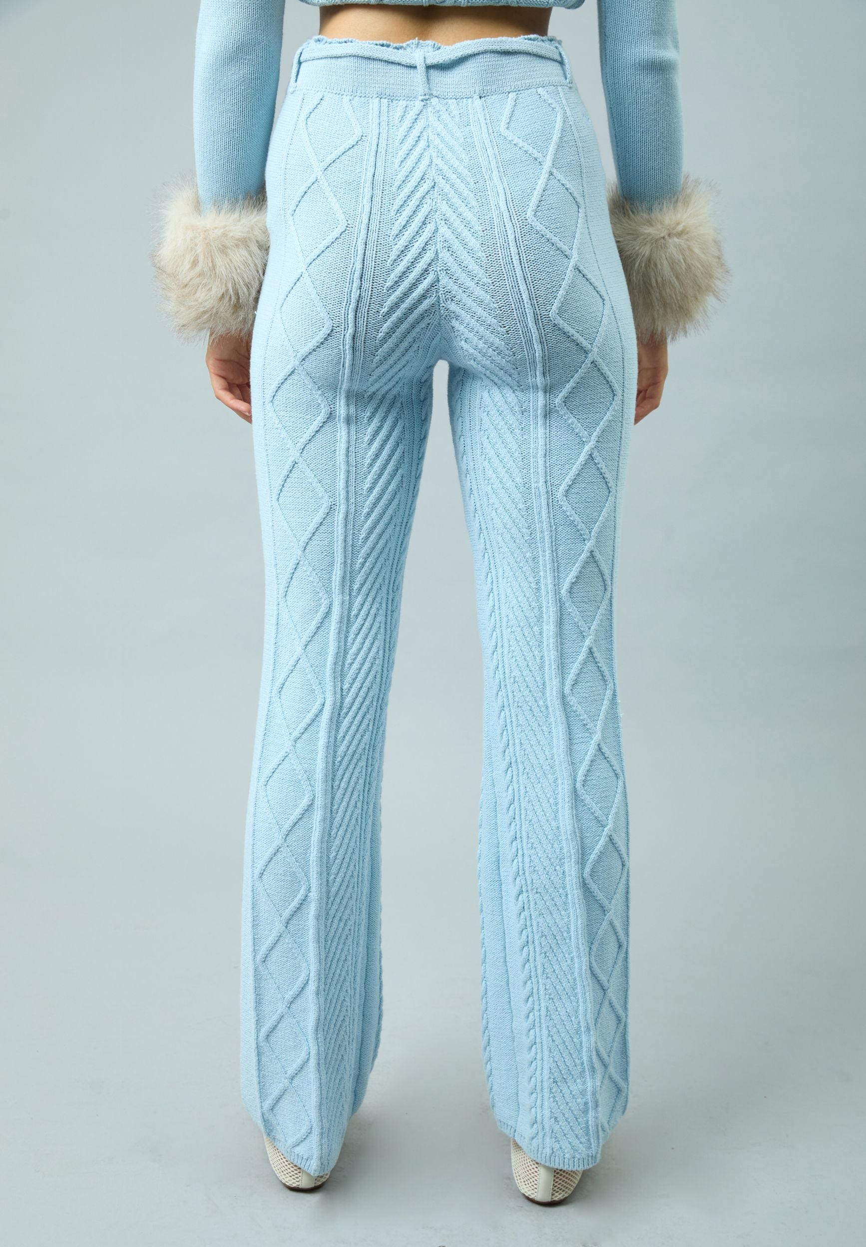 House Of Sunny Women's Shorts & Trousers PEGGY PANT pantaloni UK 6-18 azzurri